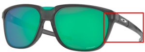 Branches originales Oakley OO9420 Anorak, couleur 03 · Gris mat smoke
