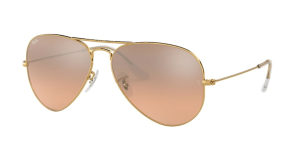 Ray-Ban 3025 AVIATOR LARGE METAL, couleur 001/3e