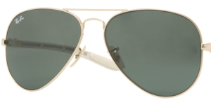 Verres originaux Ray-Ban RB8307, couleur G15 · Vert classique