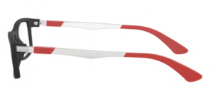 Branches originales Ray-Ban RB1588 Junior, couleur 3652 · Noir mat