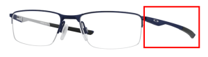 Branches originales Oakley OO3218 Socket 5.5, couleur 03 · Mat midnight