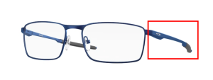 Branches originales Oakley OO3227 Fuller, couleur 04 · Mat midnight