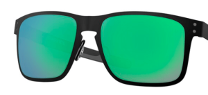 Verres originaux Oakley OO4123 Holbrook Metal, couleur Miroir | Jade Iridium 04