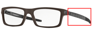 Branches originales Oakley OO8026 Currency, couleur 02 · Flint