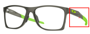 Branches originales Oakley OO8173 Activate, couleur 03 · Gris satiné smoke