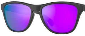 Verres originaux Oakley OO9006 Frogskins XS, couleur Prizm | violet 27