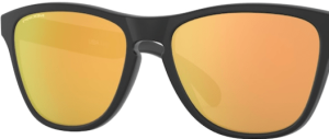 Verres originaux Oakley OO9006 Frogskins XS, couleur PRIZM · Rose or
