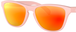 Verres originaux Oakley OO9006 Frogskins XS, couleur Prizm | Ruby