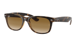 Ray-Ban 2132 NEW WAYFARER, couleur 710/51 havane clair