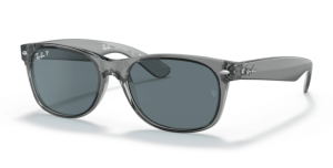 Ray-Ban 2132 NEW WAYFARER, couleur 64503R · Transparent gris