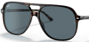 Verres originaux Ray-Ban RB2198 Bill, couleur R5 · Bleu/gris classique