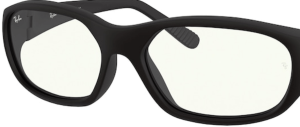 Verres originaux Ray-Ban RB2016 Daddy O, couleur BF · Transparent/bleu clair filter