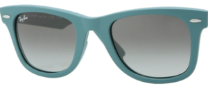 Verres originaux Ray-Ban RB2140 Wayfarer, couleur 71 · Gris bleu dégradé