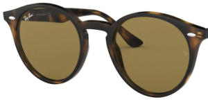 Verres originaux Ray-Ban RB2180, couleur 73 · Marron · plastique