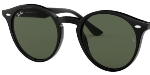 Verres originaux Ray-Ban RB2180, couleur 71 · Vert · plastique
