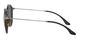 Branches originales Ray-Ban RB2447, couleur 1158 · Moucheté bleu havane