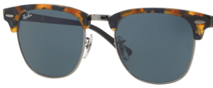 Verres originaux Ray-Ban RB3016 Clubmaster, couleur R5 · Gris