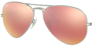 Verres originaux Ray-Ban RB3025 Aviator, couleur Z2 · Cuivre flash miroir