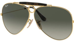 Verres originaux Ray-Ban RB3138 Shooter, couleur 71 · Gris bleu dégradé