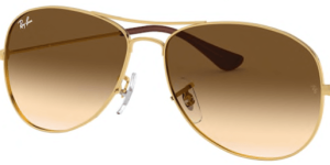 Verres originaux Ray-Ban RB8301, couleur 51 · Marron clair dégradé · plastique