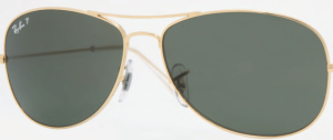 Verres originaux Ray-Ban RB8301, couleur 58 · Vert polarisé