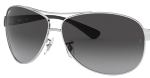Verres originaux Ray-Ban RB3386, couleur 8G · Gris dégradé · plastique