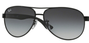 Verres originaux Ray-Ban RB3457, couleur 8G · Gris dégradé · plastique