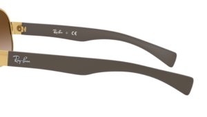 Branches originales Ray-Ban RB3471, couleur 001 · Or