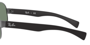 Branches originales Ray-Ban RB3471, couleur 004 · Gunmetal