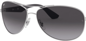 Verres originaux Ray-Ban RB3526, couleur 8G · Gris dégradé · plastique