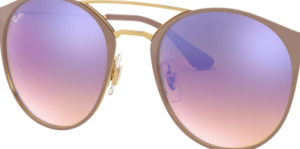 Verres originaux Ray-Ban RB3546, couleur 8B · Bleu flash dégradé