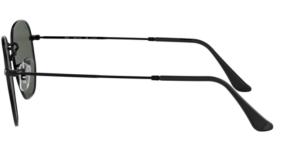 Branches originales Ray-Ban RB3548 Hexagonal, couleur 002 · Noir