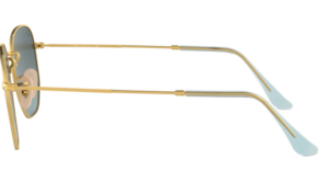 Branches originales Ray-Ban RB3548 Hexagonal, couleur 9123 · Or