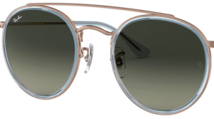 Verres originaux Ray-Ban RB3647N, couleur 71 · Gris bleu dégradé