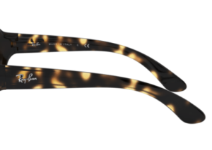 Branches originales Ray-Ban RB4075, couleur 710 · Havane clair