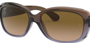 Verres originaux Ray-Ban RB4101 Jackie Ohh I, couleur 51 · Marron clair dégradé
