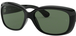 Verres originaux Ray-Ban RB4101 Jackie Ohh I, couleur G15 · Vert classique · plastique
