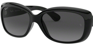 Verres originaux Ray-Ban RB4101 Jackie Ohh I, couleur T3 · Gris foncé dégradé polarisé · plastique