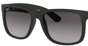 Verres originaux Ray-Ban RB4165 Justin, couleur 8G · Gris dégradé · plastique