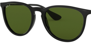 Verres originaux Ray-Ban RB4171 Erika, couleur 2P · Polarisé vert · plastique