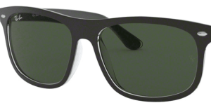 Verres originaux Ray-Ban RB4226, couleur 71 · Vert · plastique