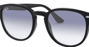 Verres originaux Ray-Ban RB4259, couleur 19 · Transparent dégradé bleu clair · plastique