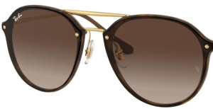 Verres originaux Ray-Ban RB4292, couleur 13 · Marron dégradé · plastique