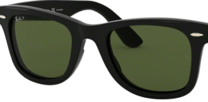 Verres originaux Ray-Ban RB4340 Wayfarer, couleur 58 · Vert polarisé