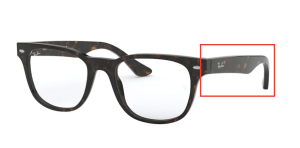 Branches originales Ray-Ban RB5359 vue, couleur 2012 · Havane foncé