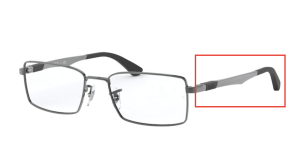 Branches originales Ray-Ban RB6275 vue, couleur 2502 · Gunmetal