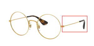 Branches originales Ray-Ban RB6392 vue, couleur 2969 · Or