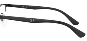 Branches originales Ray-Ban RB6428 vue, couleur 2995 · Noir sur supérieur noir mat