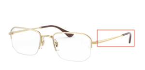 Branches originales Ray-Ban RB6449 vue, couleur 2500 · Arista