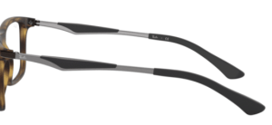 Branches originales Ray-Ban RB7029 vue, couleur 5200 · Havane mat